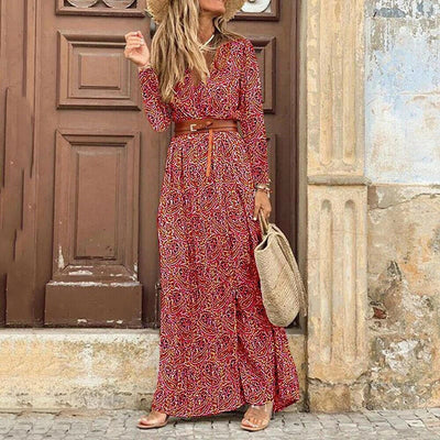 Carol Bohemian long dress for women