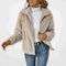 Tabitha - Long fleece cardigan for women