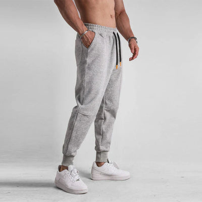 Sporty cotton sweatpants for men