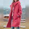 Layla | Long hooded coat for women