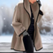 Retro wool coat for women