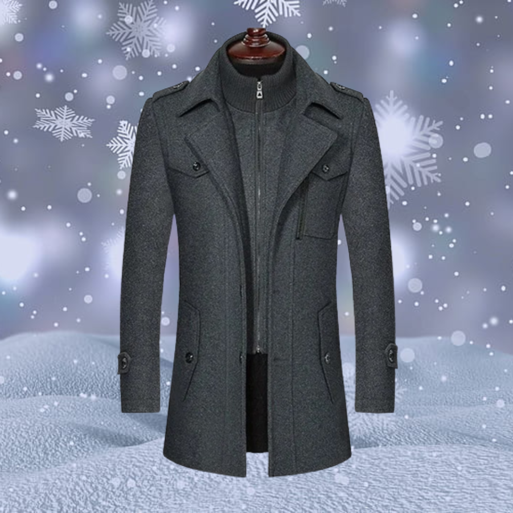 Eamon - Luxurious wool winter coats for men