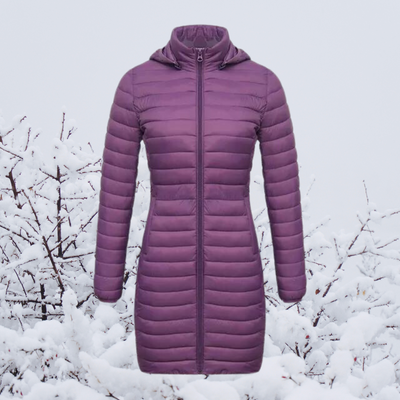 Alisz - The new ultralight, durable, long and warm hooded jacket