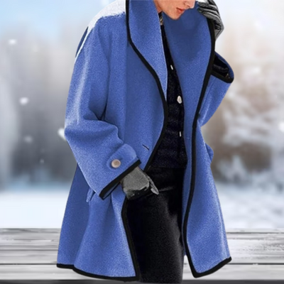 Retro wool coat for women