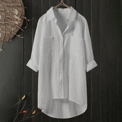 Classic white blouse for women | Perfect for all seasons