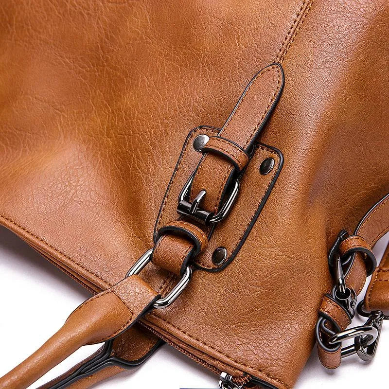 Ilse - Elegant leather shoulder bag