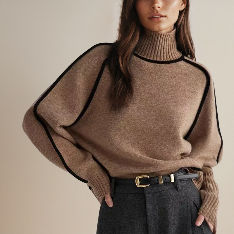 Bella | Women's cashmere turtleneck sweater