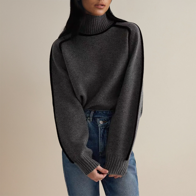 Bella | Women's cashmere turtleneck sweater