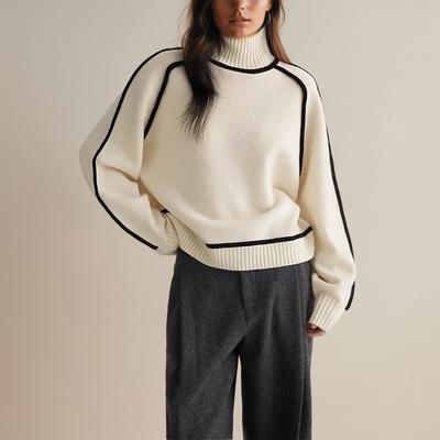 Bella | Women's cashmere turtleneck sweater