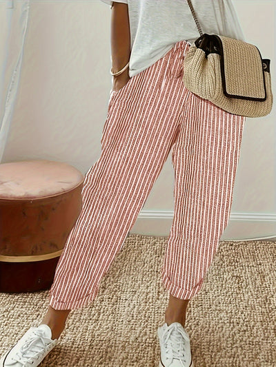 Norah - Striped summer pants