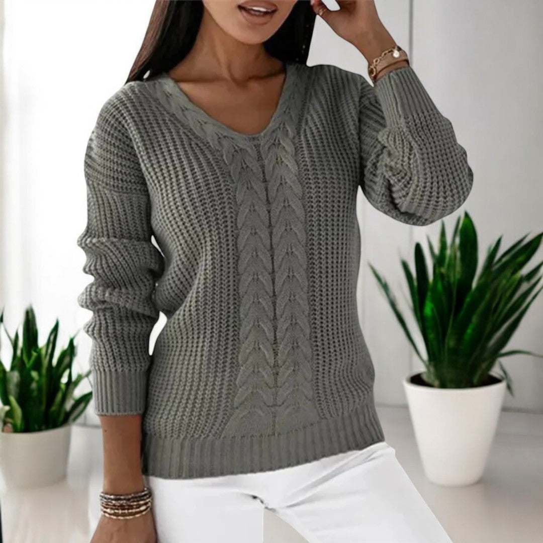 Tilda | Patterned knitted sweater