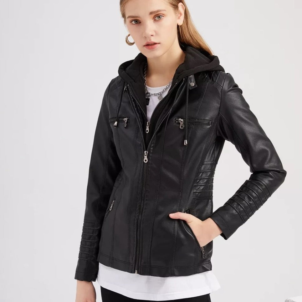 Maroxe | Sporty jacket in eco-leather