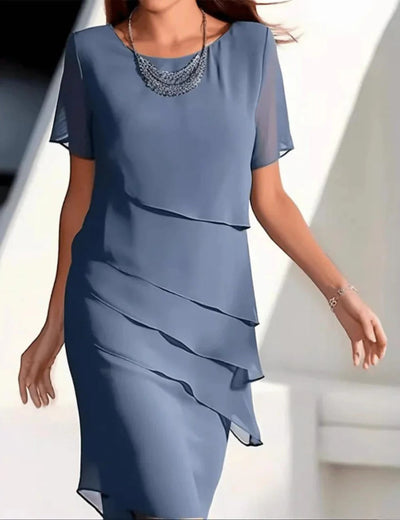 Elegant layered dress for women | Ideal for relaxed days