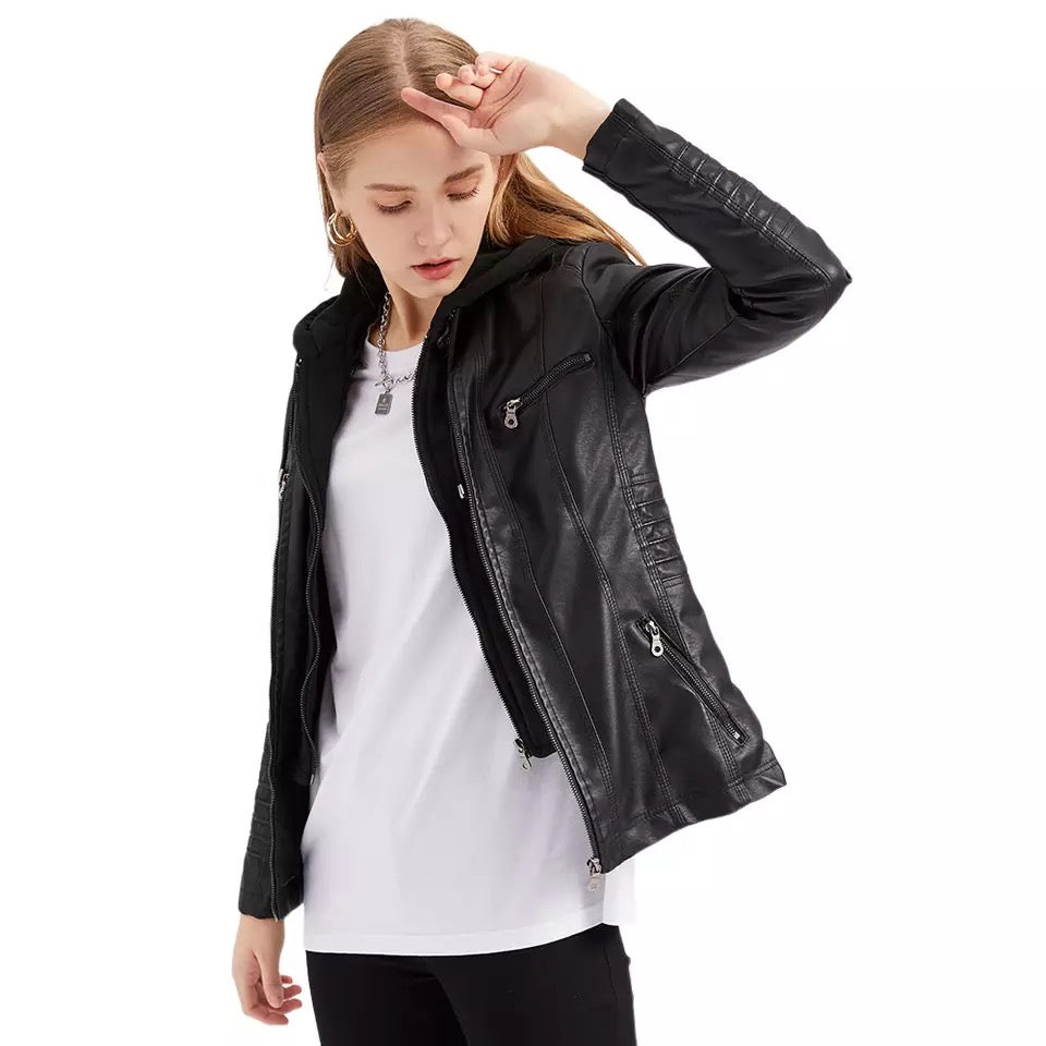 Maroxe | Sporty jacket in eco-leather