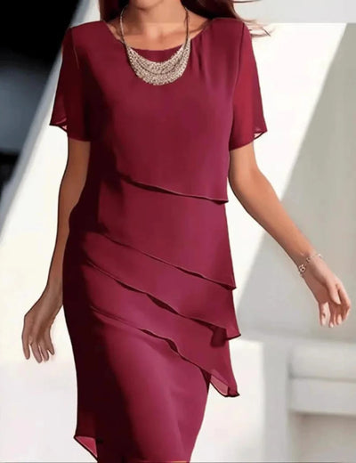 Elegant layered dress for women | Ideal for relaxed days