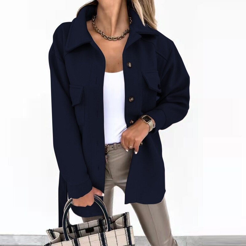 Maroxe | Fashionable shirt coat