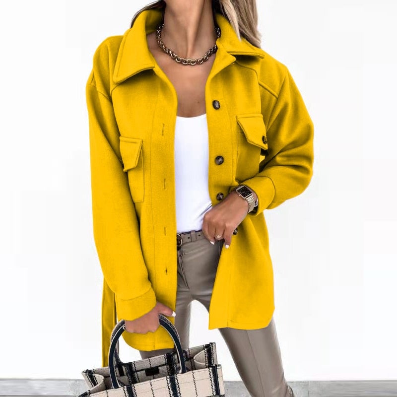 Maroxe | Fashionable shirt coat