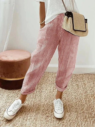 Stripes | Striped cotton pants